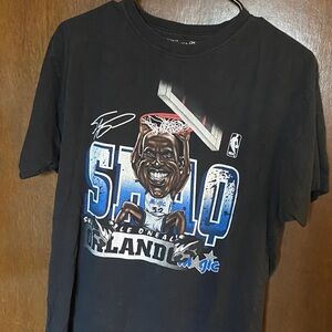 Mitchell & Ness Black Graphic Tee